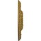 Ekena Millwork Amelia Ceiling Medallion (Fits Canopies up to 2 3/8"), Hand-Painted Gold, 19 5/8"OD x 3/4"P CM20AMGLS - alternate 2